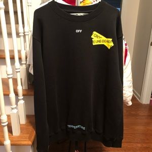 Mens Off-White C/O Virgil Abloh Sweatshirt XXL New